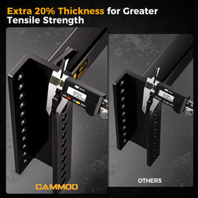 CAMMOO anti-rattle pads and O-rings reducing noise and movement during tow