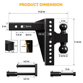 CAMMOO product packaging and label showing model details and included parts