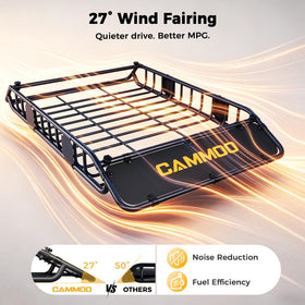 CAMMOO 15 cu.ft waterproof soft bag seams close-up showing welded seal and rain protection