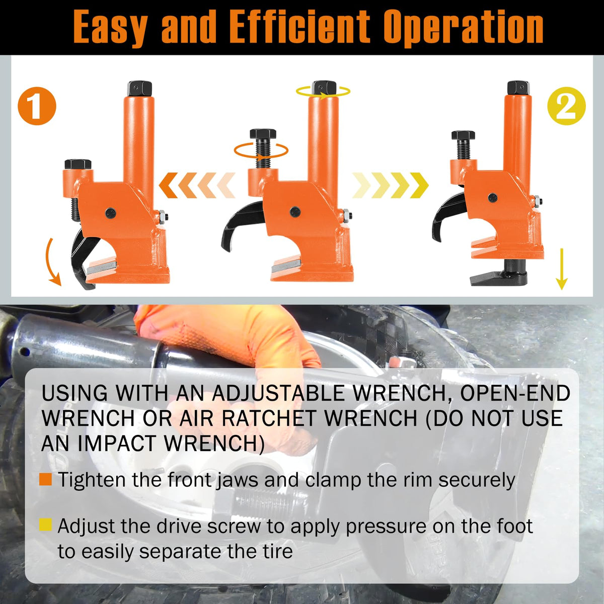 Camoo drive screw mechanism illustrating controlled pressure application