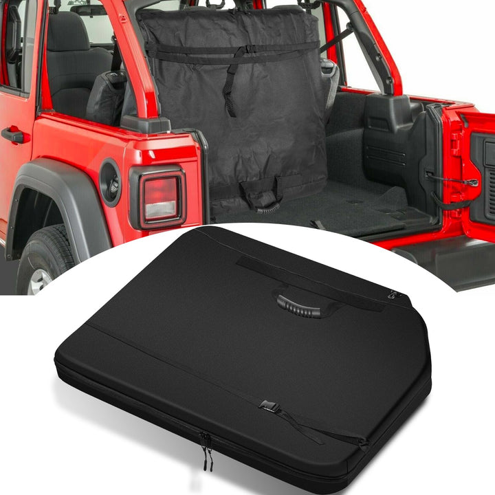 Camoo front view showing full bag and secure storage benefit