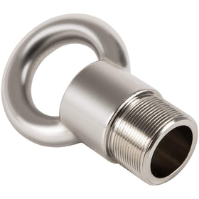 Camoo adapter installed on Mercury Verado showing secure attachment and safe handling
