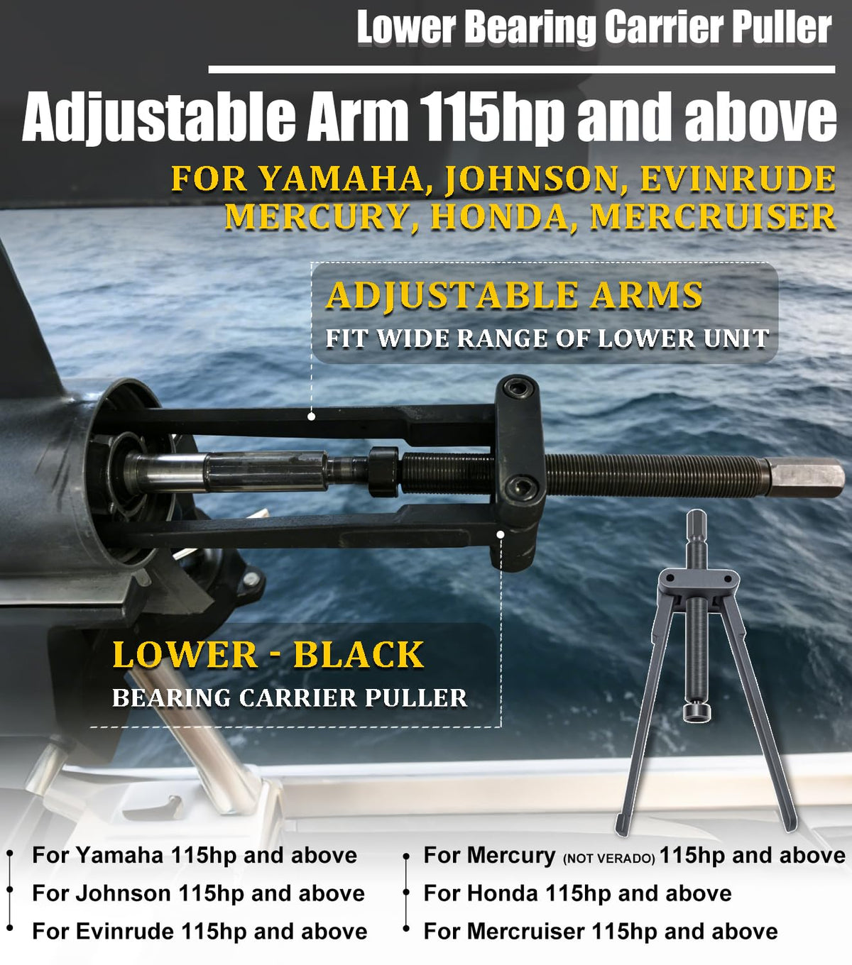 Camoo adjustable arms closeup demonstrating versatile fit benefit
