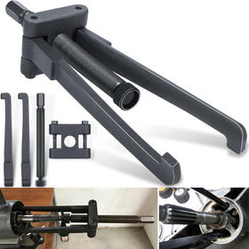 Camoo puller front view showing full tool and easy setup benefit