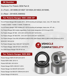 Camoo rear bearing close-up highlighting precision and long-lasting performance