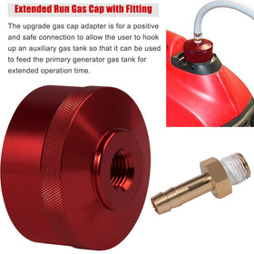 Camoo threaded oil funnel showing screw-in seal for mess-free oil changes benefit