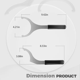 Camoo spanner engaging shock ring preventing shaft damage benefit