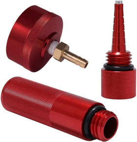Camoo kit laid next to measuring tape showing compact size and easy storage benefit