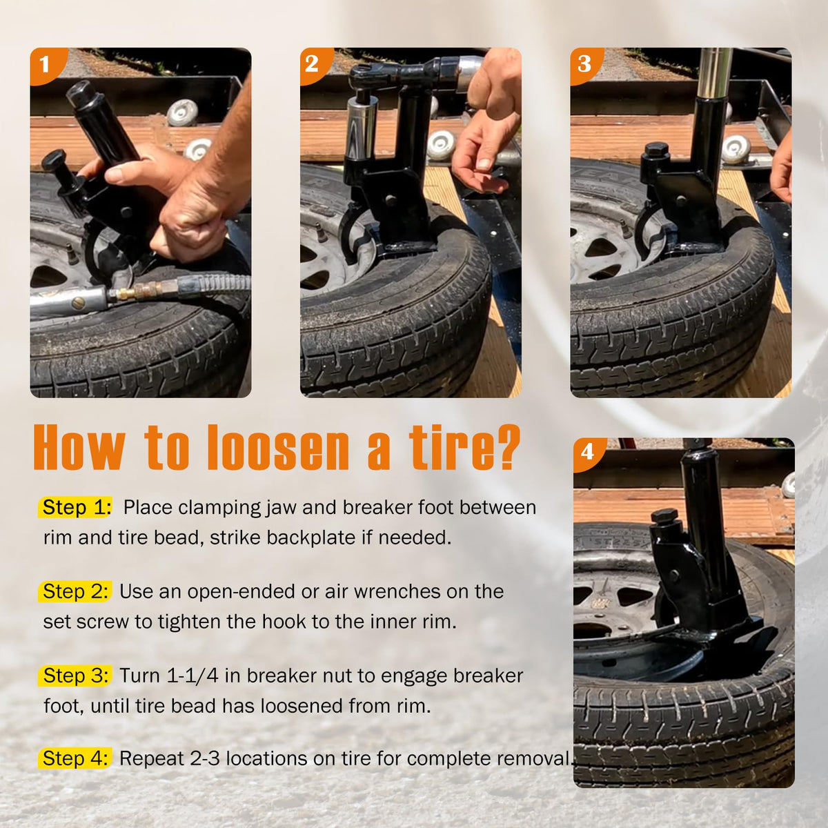 Camoo beside ruler showing scale to confirm 38"–42" tire compatibility