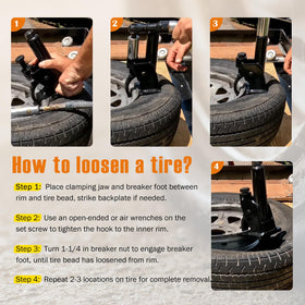 Camoo beside ruler showing scale to confirm 38"–42" tire compatibility