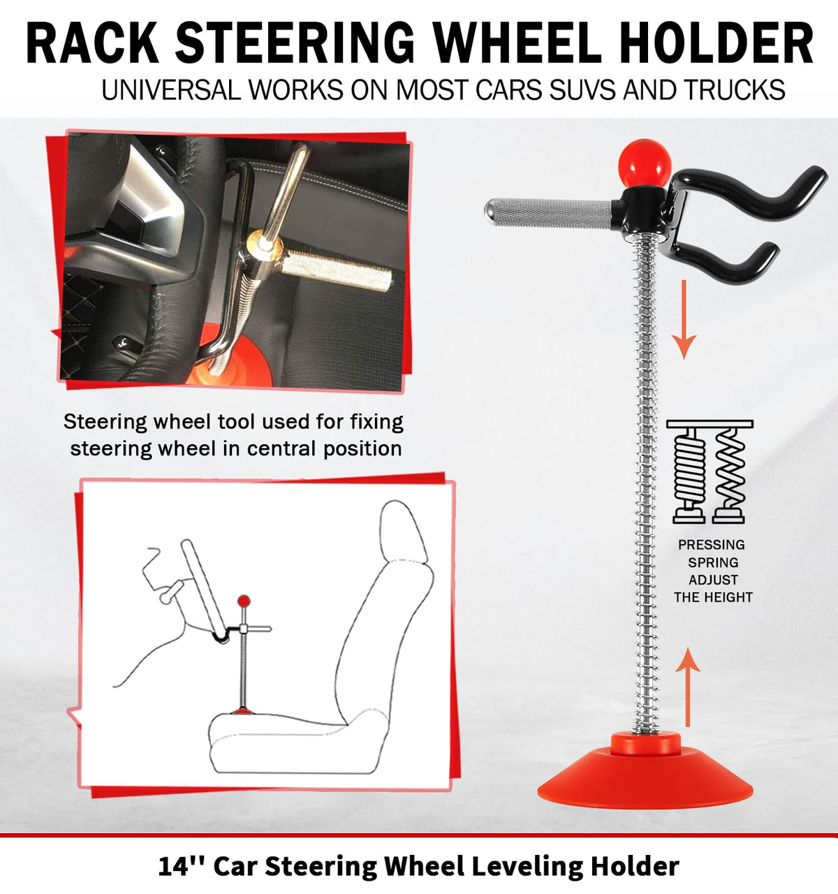 Camoo close-up of smooth grab hook protecting leather while providing secure grip benefit