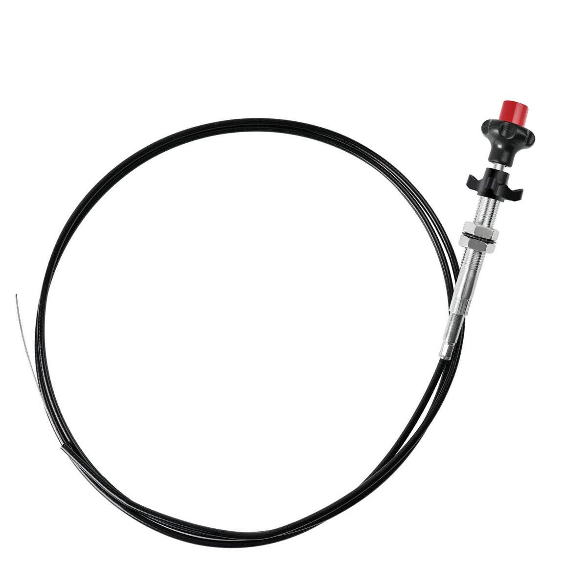 Camotokiit detail of rubber-coated cable demonstrating abrasion resistance and protection