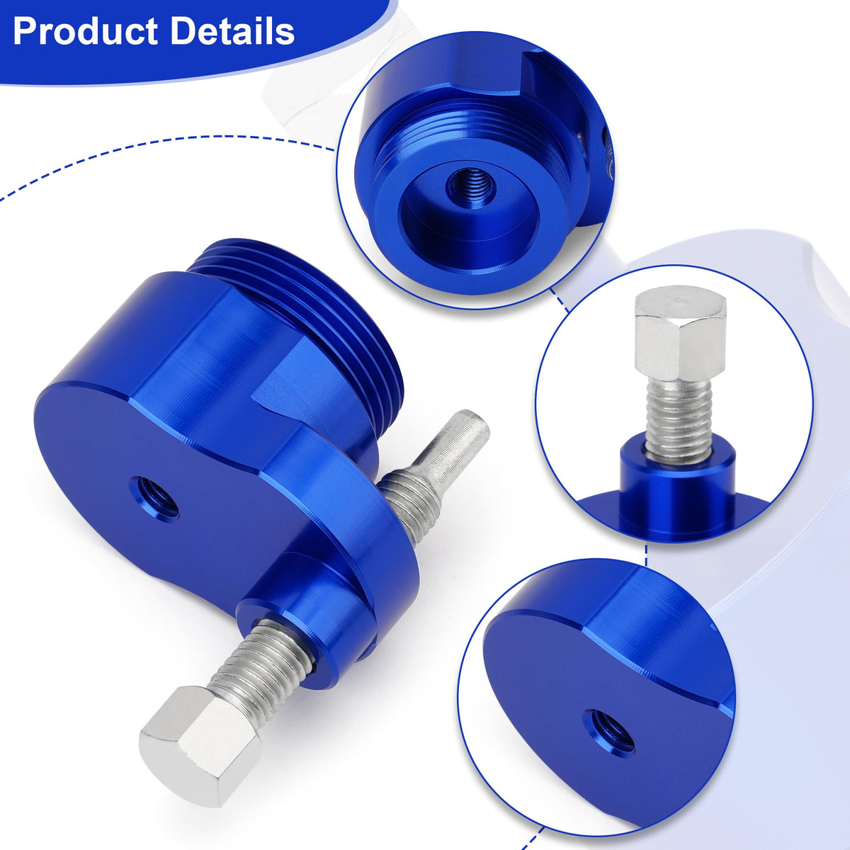 Camotokiit angled view demonstrating how the tool aligns with pulleys