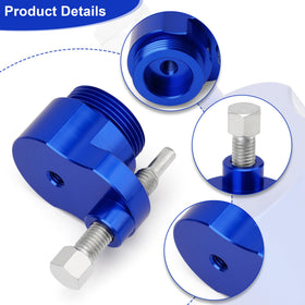 Camotokiit angled view demonstrating how the tool aligns with pulleys