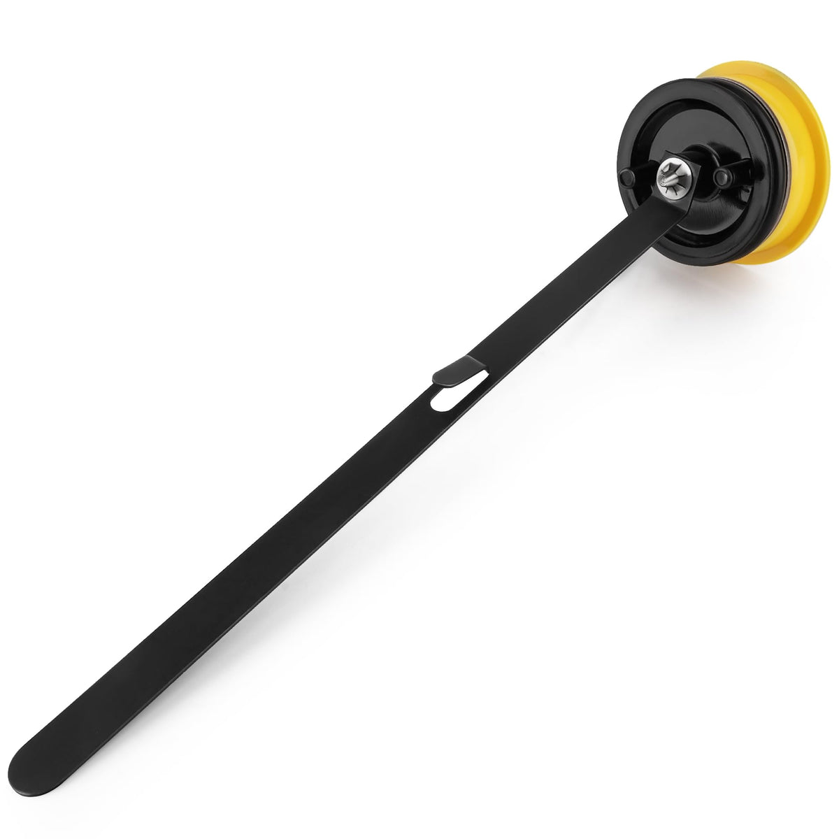 Camotokiit closeup of dipstick markings, enables quick oil checks