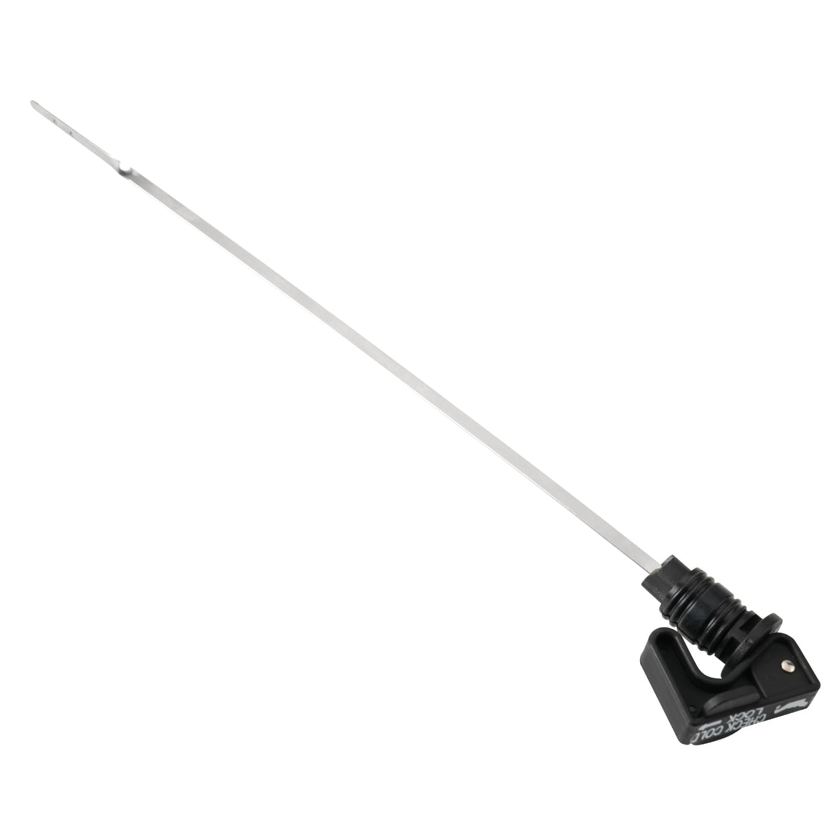 Camotokiit dipstick front view showing fit and finish, clear OEM match
