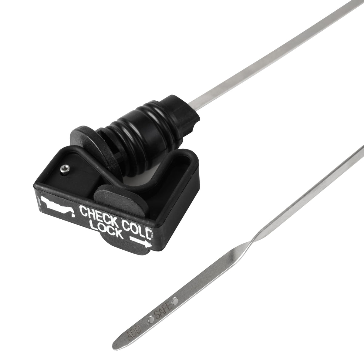 Camotokiit dipstick handle detail with grip for easy removal benefit