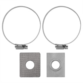Camotokiit gasket and bung laid out for quick no-weld installation benefit