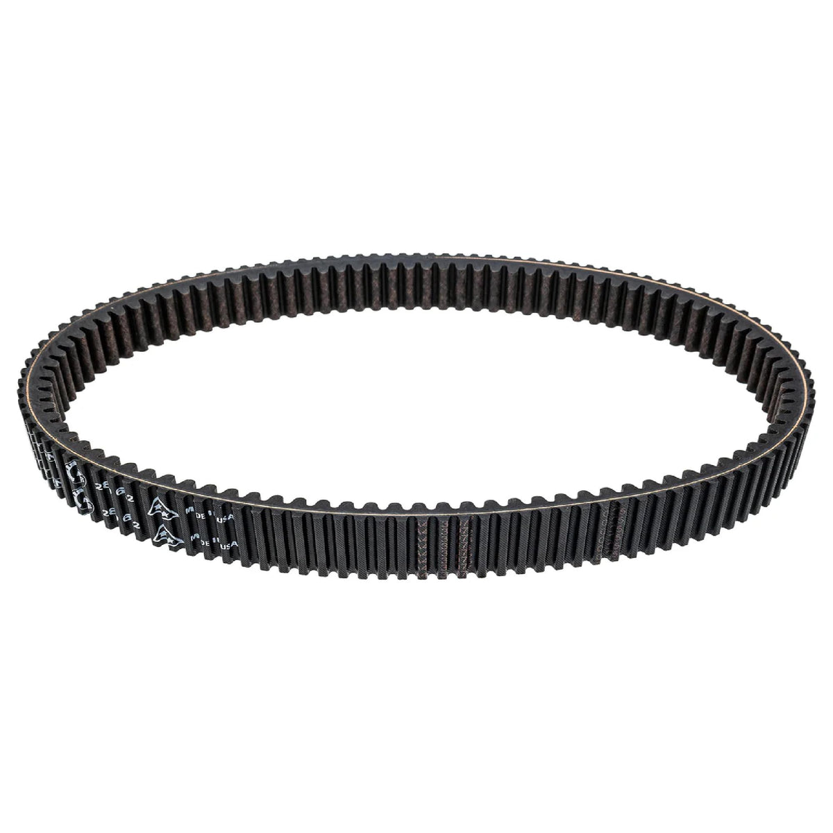 Can-Am belt installed on Maverick X3 transmission demonstrating correct fit