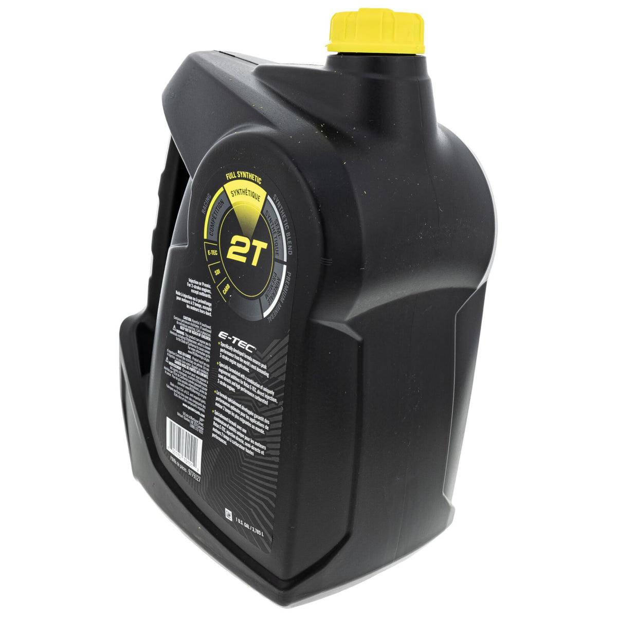 Can‑Am oil close‑up nozzle displaying clean pour and spill control benefit