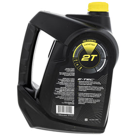 Can‑Am oil being poured into a funnel demonstrating easy servicing benefit