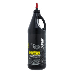 Can-Am XPS bottle front label showing product and part number, ensuring correct OEM selection