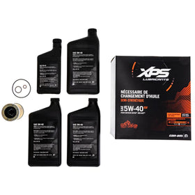 Can-Am XPS oil filter close-up detail highlighting genuine OEM fit and leak-prevention benefit