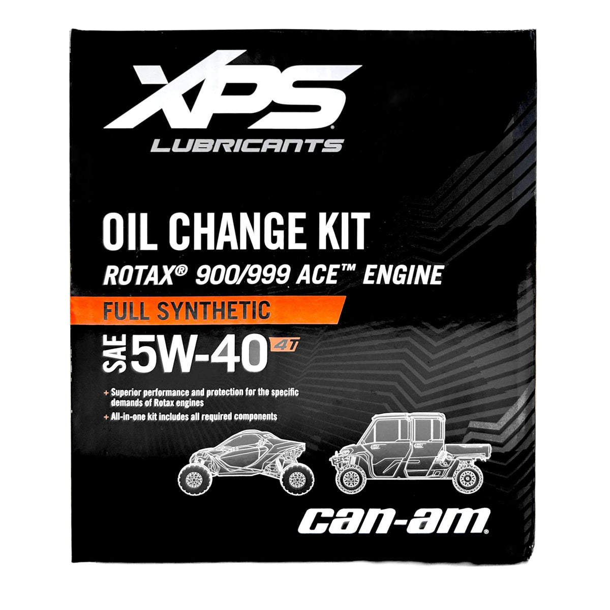 Can-Am XPS oil filter closeup displaying threads and seal for reliable leak-free fit