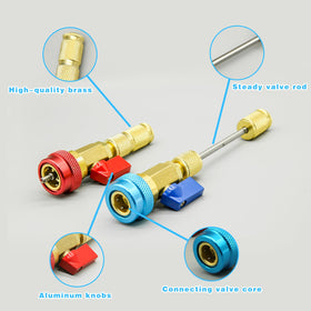 CANIPHA double-ended valve stem removal tool detail demonstrating solid grip and easy extraction