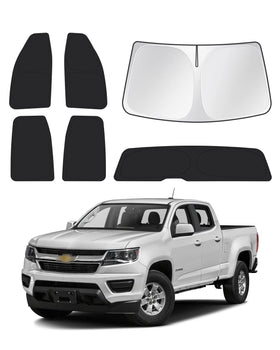 Canvcle front passenger window shade fitted, reduces cabin heat