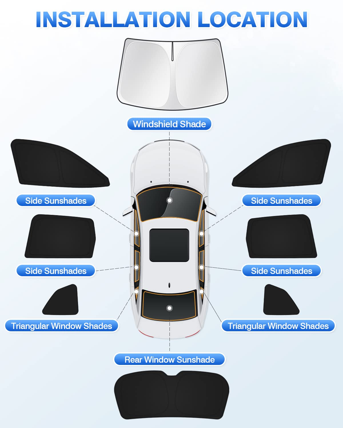 Canvcle folded storage kit compact for convenient vehicle stowage