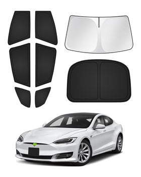 Canvcle windshield cover installed showing full-blocking benefit