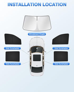 Canvcle folded panel beside steering wheel showing compact scale for storage