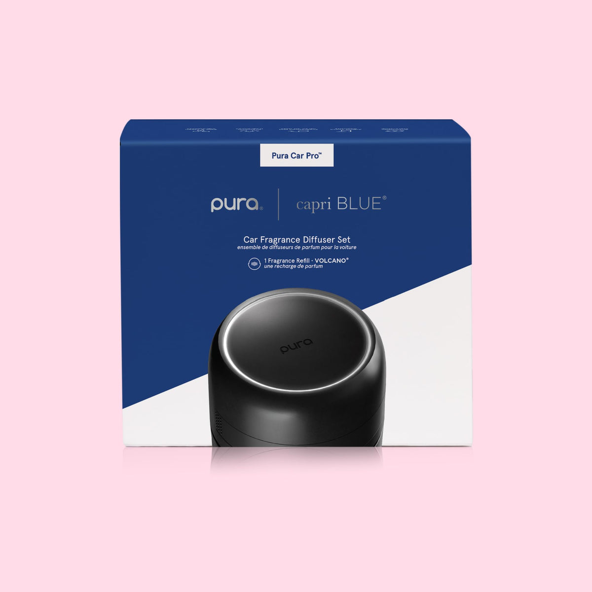 Capri Blue product box with contents, showing everything included benefit