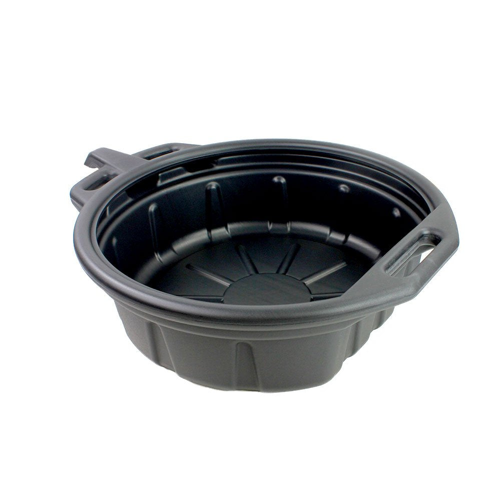 Capri Tools CP21021 front view showing pan opening and capacity advantage