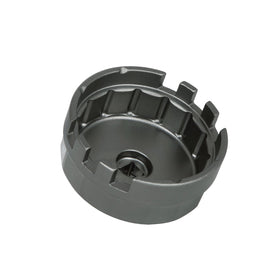 Capri Tools close-up of fixed square head demonstrating secure ratchet engagement benefit