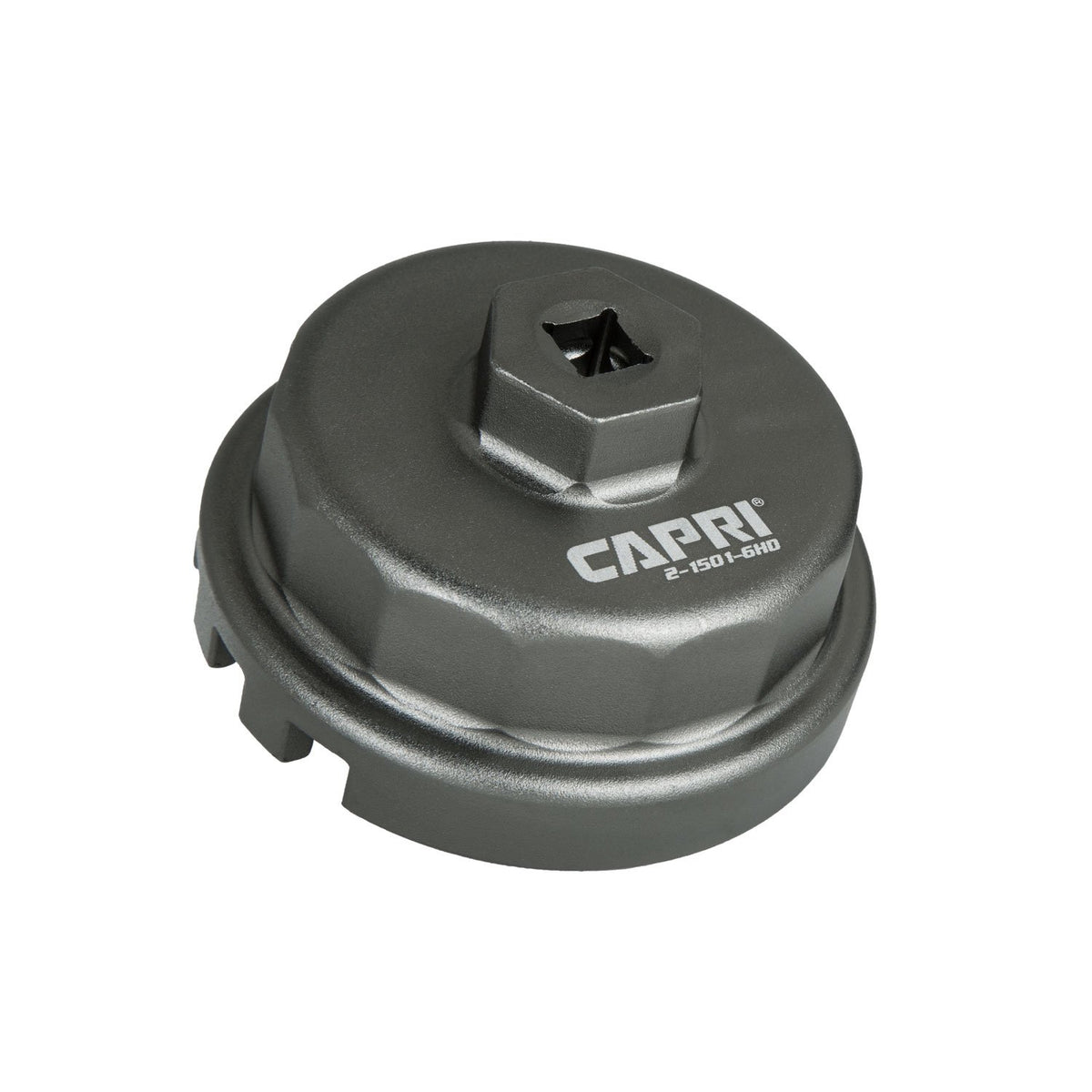 Capri Tools front view wrench showing 14-flute profile and durable finish