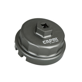 Capri Tools front view wrench showing 14-flute profile and durable finish
