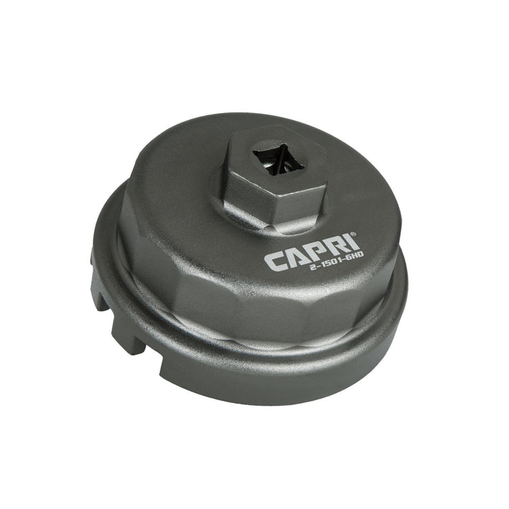 Capri Tools front view wrench showing 14-flute profile and durable finish
