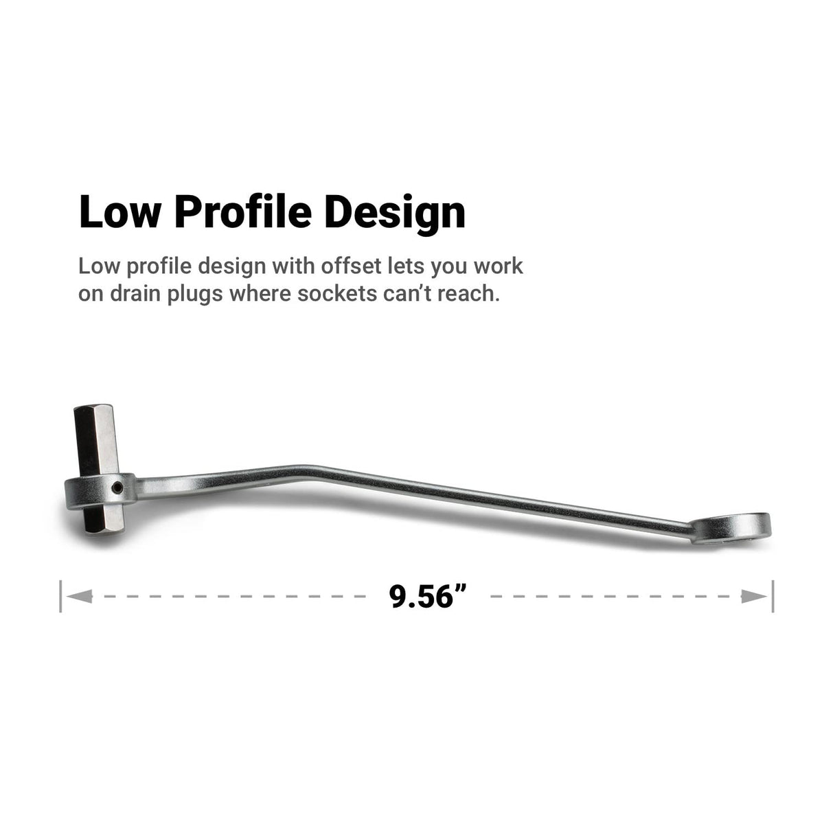 Capri Tools next to ruler showing compact length and portability for shop or DIY