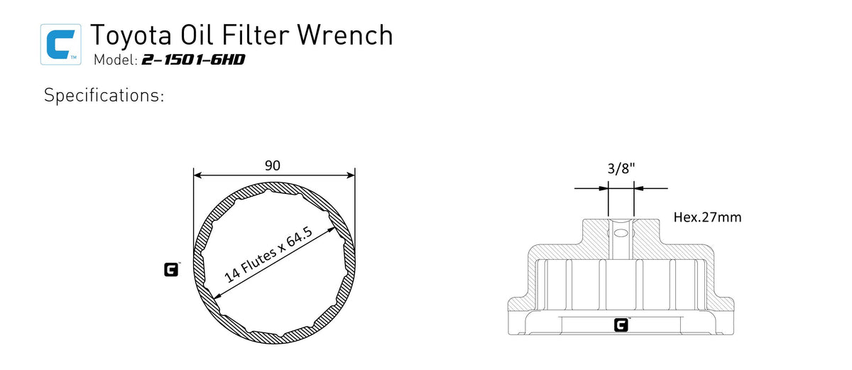 Capri Tools next to ratchet to show scale and compatible drive benefit