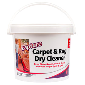 Capture pail front view showing product and clear labeling benefit: easy identification
