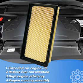 Capume engine filter seated in airbox showing proper fit and engine protection benefit