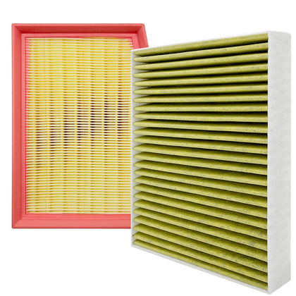 Capume front packaging showing both cabin and engine filter, clear kit protection