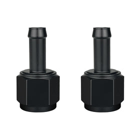 caqeg AN10 adapter front view showing anodized finish and shape for easy identification