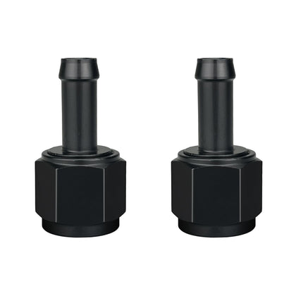 caqeg AN10 adapter front view showing anodized finish and shape for easy identification