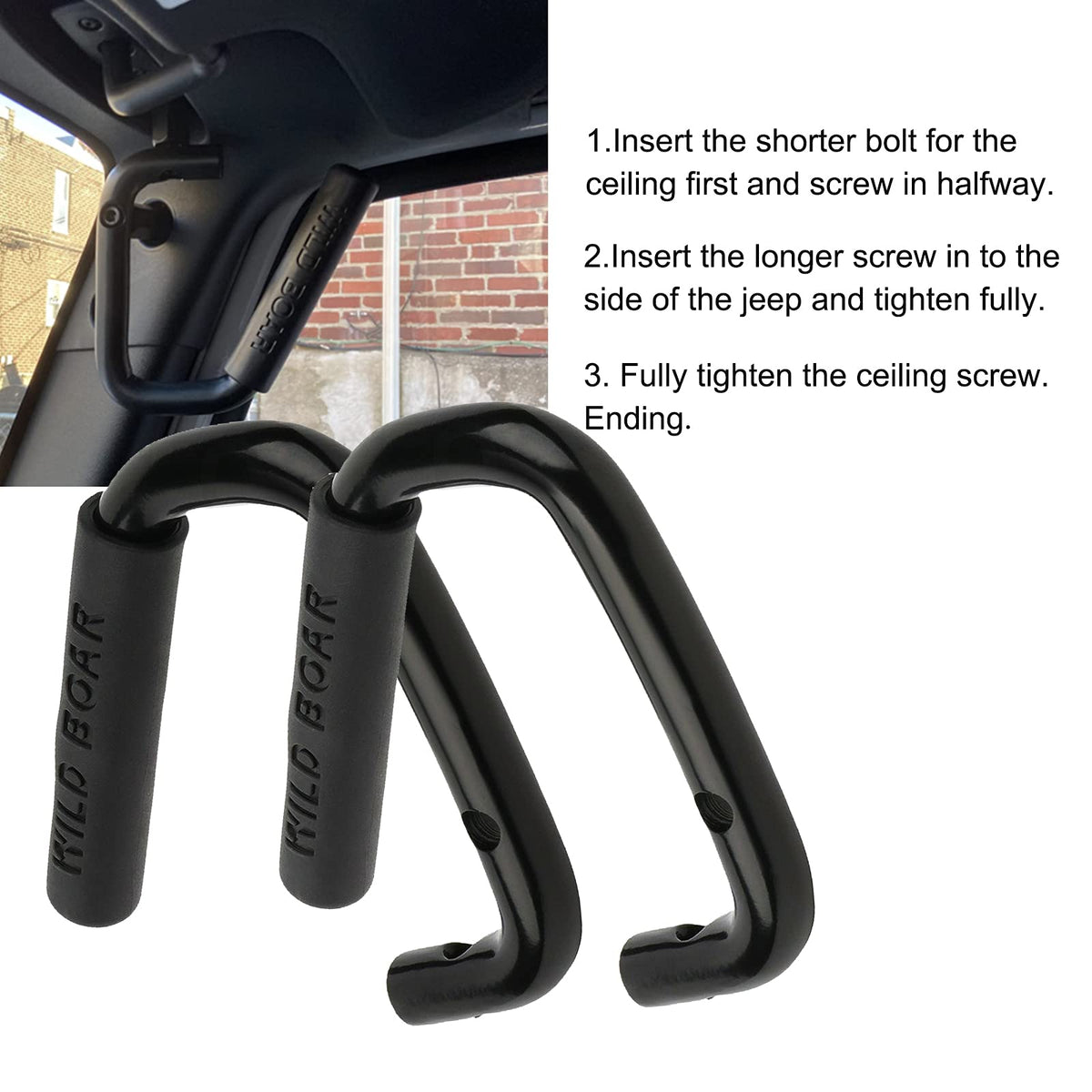caqeg installation hardware and instructions included for easy bolt-in installation