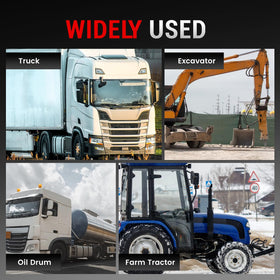 caqeg side profile with labels showing safety markings and durable build