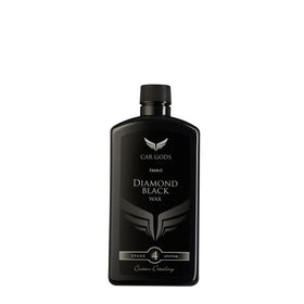 Car Gods bottle front label showing product name and 17 fl oz size with clear branding and benefit