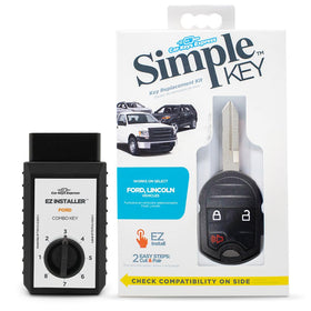 Car Keys Express front packaging showing kit contents and compatibility benefits